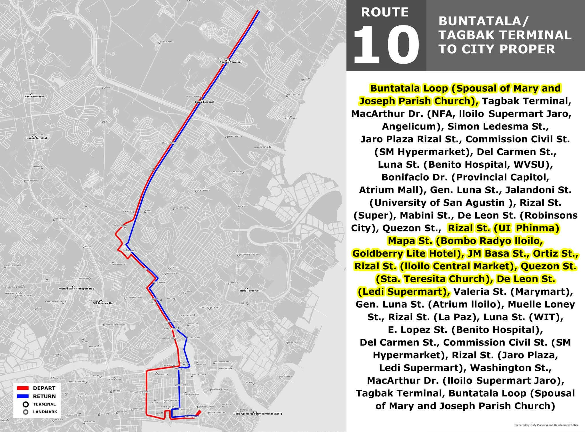 Jeepney Route Detail 1