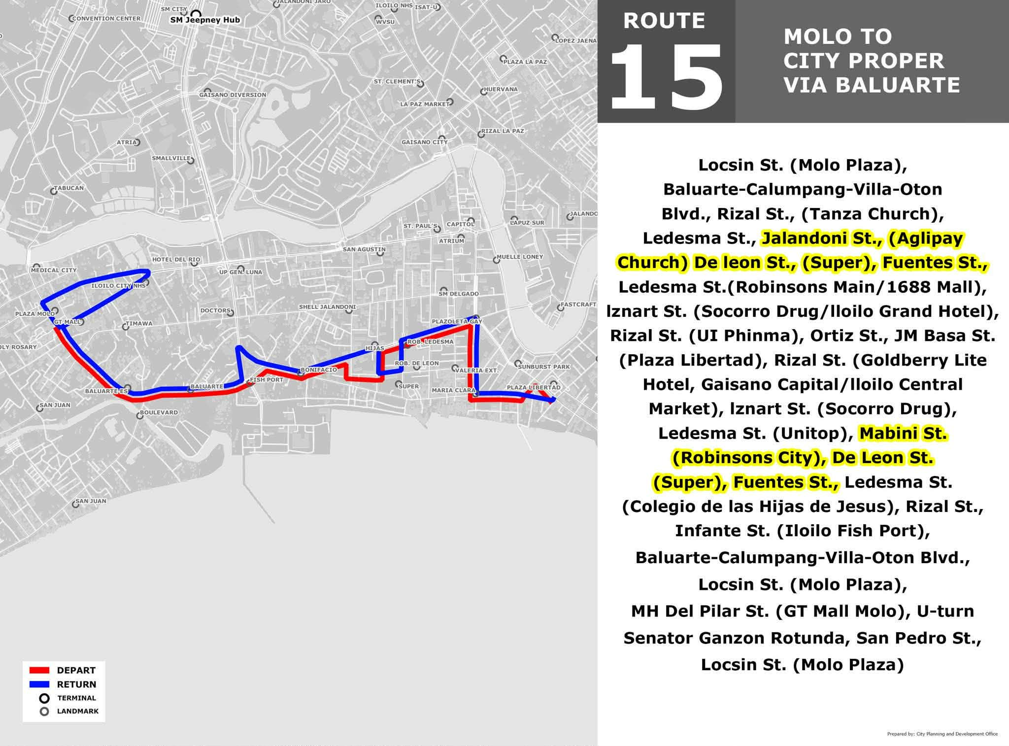 Jeepney Route Detail 1